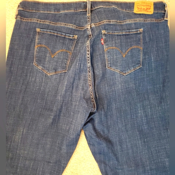 EC Levi's 22W 311 Shaping Skinny Blue Jeans - Picture 5 of 7